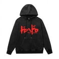 thumbnail image 4 of THNCLZX Washed vintage Dorohedoro street hip-hop Pullover Hoodie, Manga Costumes Print cotton Hoodie for Men/Women, 4 of 10