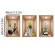 thumbnail image 3 of Decoración del hogar, decoración de habitaciones, efecto de decoración de pared, calcomanías en macetas, pasillo, escalera, pintura decorativa, hotel, restaurante, pared, plantas y flores, mural, imag, 3 of 3