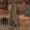 thumbnail image 6 of VHC Brands Navy Star Button Loop Kitchen Towel Country Rustic Design, Navy and Tan, 6 of 11