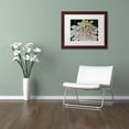 thumbnail image 3 of Trademark Fine Art "Hosta Flower Abstract" Canvas Art by Kurt Shaffer White Matte, Wood Frame, 3 of 4