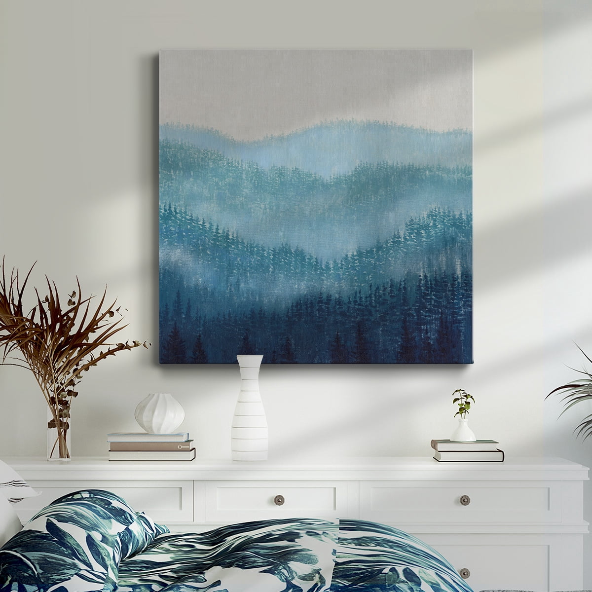 Wexford Home Smoky Ridge II-Premium Gallery Wrapped Canvas, 32" x 32" - Ready to Hang