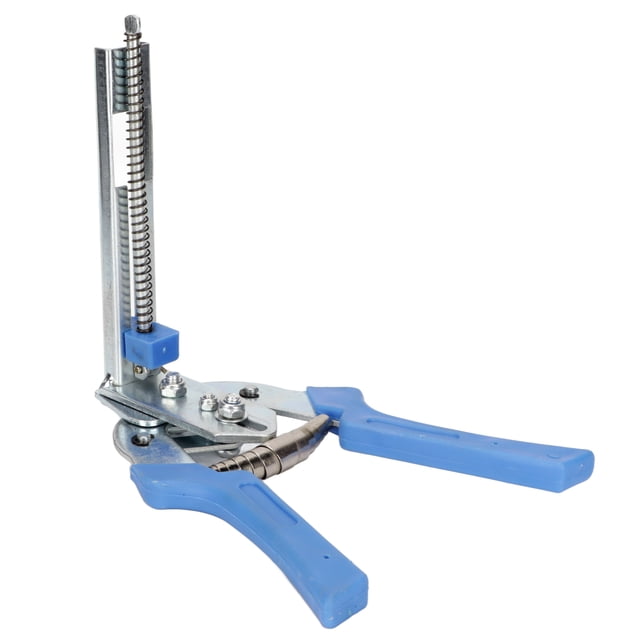 Pince de Cage en Fil Métallique pour Animaux, Pince en Forme de m Durable pour Cages à Animaux Bleu