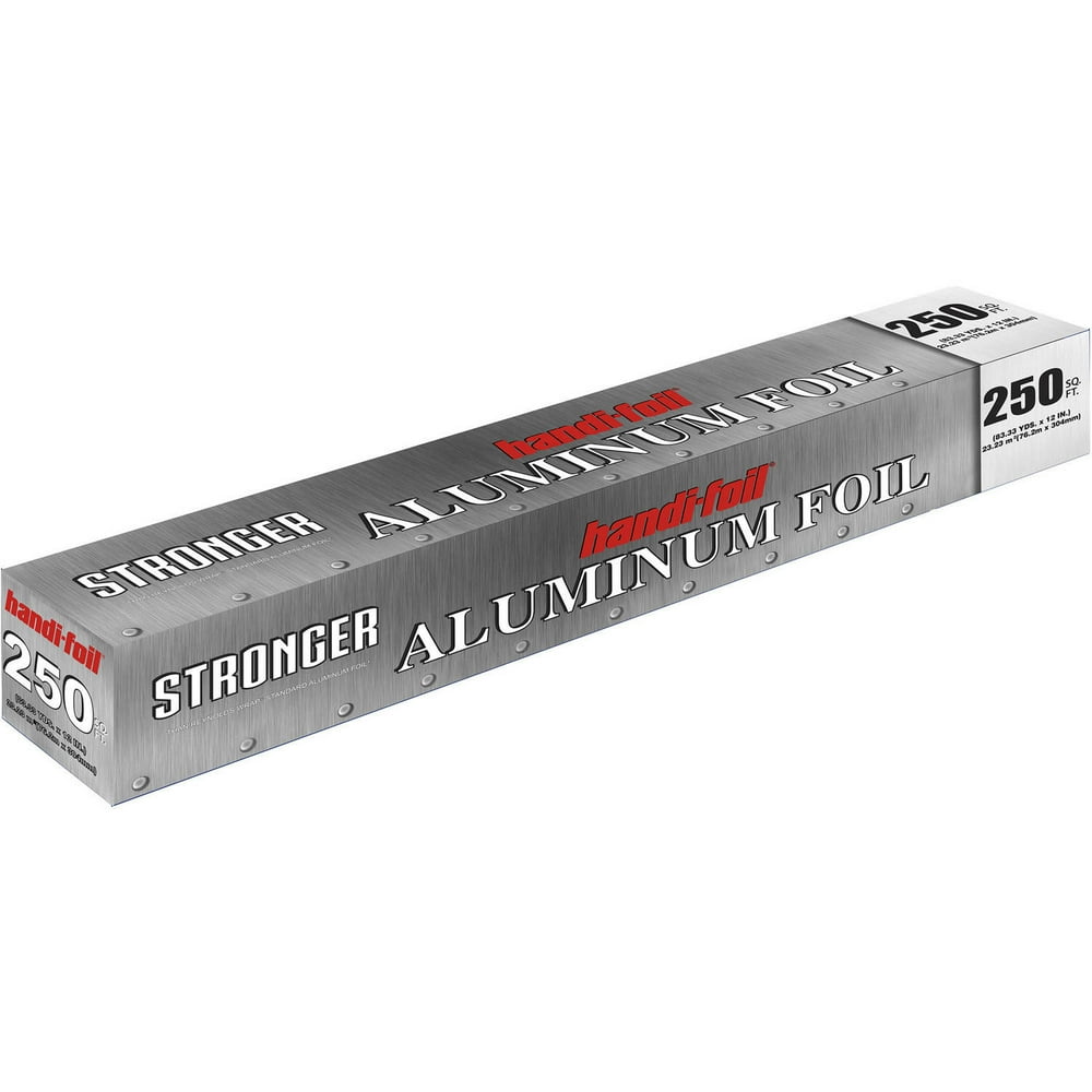 HandiFoil Aluminum Foil, 250 sq ft