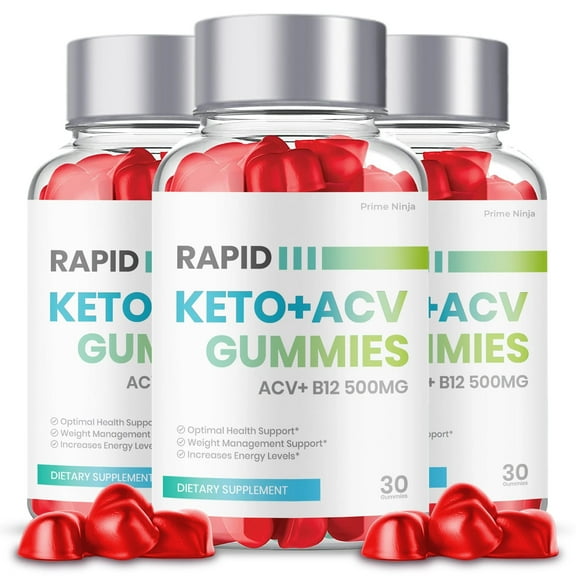 Rapid Keto ACV Gummies (3 Pack)