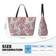 thumbnail image 4 of Disketp Cartoon Hearts Bolsa de Playa de Gran Capacidad, Bolso Impermeable y a Prueba de Arena para Mujer, Ideal para Playa, Piscina y Natación, 4 of 7