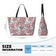 thumbnail image 4 of Easygdp Cartoon Hearts Bolsa de Viaje de Playa de Gran Capacidad, Bolsa Tote Perfecta para la Playa, Escapadas de Fin de Semana y Viajes, 4 of 7