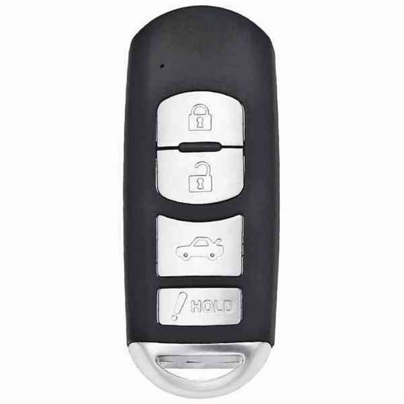 Eye4Techs Replacement Smart Key Fob for Mazda 6 2014-2019 FCC WAZSKE13D01 Part Number GJY9-67-5DY GJY9-67-5RY GJY9675RY
