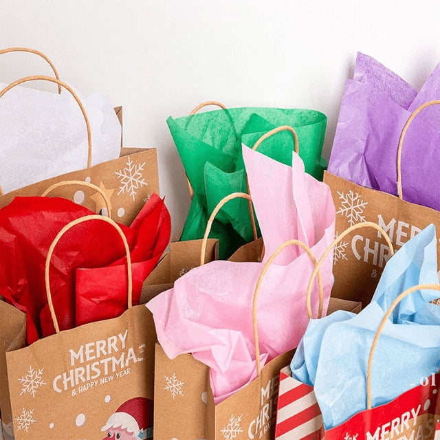 Papel de seda de color en existencia Caja de regalo opcional de 45 colores forrada con papel de seda Papel de copia de color