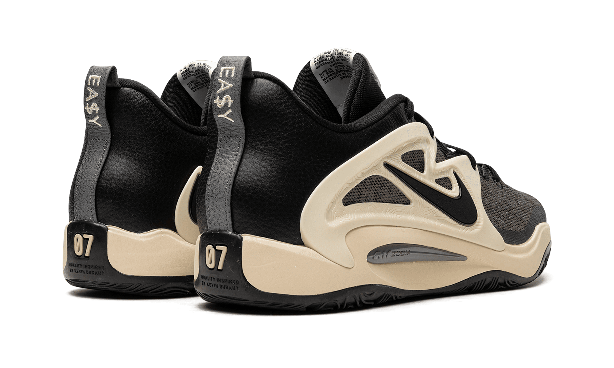 Size 7.5 Nike KD 15 50 Years of Hip Hop Black Mens Basketball Shoes FJ1216-001 Nike KD 15 50 Years of Hip Hop - FJ1216-001 Raffles & Where  main image 2