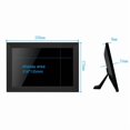 thumbnail image 4 of 10.1In WiFi Digital Photo Frame with LED Light 1280x800 HD IPS LCD Touch Screen Electronic Picture Music Movie 32GB (US), 4 of 6