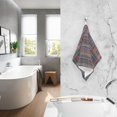 thumbnail image 2 of Yayeee 100% Cotton Hand Towels for Bathroom 16" x 28" Soft Absorbent Kitchen Towel, Warm Tartan Mosaic, 2 of 7