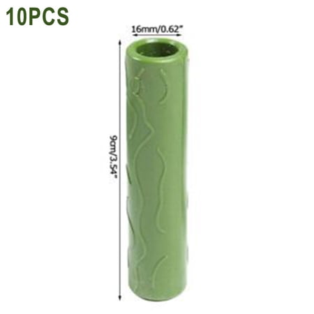 10Pcs Garden Stakes Connecting Pipe Vines Climbing Plant Support Connector