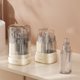 thumbnail image 1 of 4-in-1 Travel Toiletry Bottles Set Portable Leakage Proof Refillable Dispenser For Lotion Shampoo Conditioner Mist Must Have For Hotels And Vacations, 1 of 9