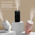 thumbnail image 2 of Wosthever Humidificador de aire 220ml Difusor de cabecera interior con luz nocturna Decoración Estudio Sleep Mist Maker Home Office Car Pink Humidificadores Rosado Wosthever HA063666-02, 2 of 6