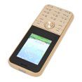 thumbnail image 4 of Teléfono S501 2G desbloqueado para personas mayores, teléfono básico SOS de 2,4 pulgadas con botones grandes, gran volumen, doble SIM, 3000 mAh, 100-240 V, enchufe dorado para Reino Unido, 4 of 5