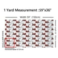 thumbnail image 3 of Homewish Vintage Train Fabric by the Yard 2 Yard,Construction Vehicles Room Decor Fabric by the Yard,Red Gray White Fabric for Sewing For Boys Girls,Microfiber Bedroom Decor, 3 of 6