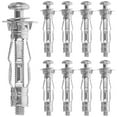 thumbnail image 1 of 30 piezas de anclajes para paredes huecas, tuercas de expansión, tuercas de fijación, anclajes huecos para paneles de yeso, 1 of 8