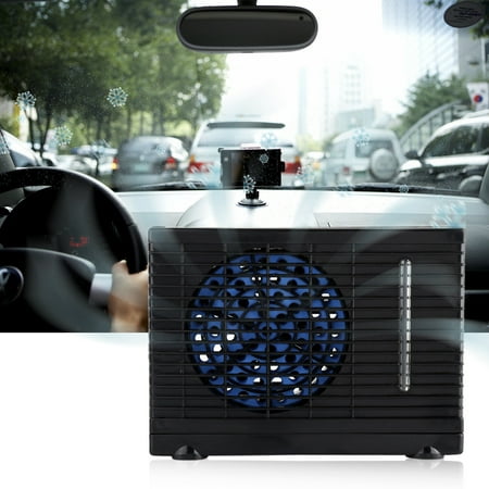 Portable 12V Car Truck Home Mini Air Conditioner Evaporative Water Cooler Cooling Fan ,Car Conditioner Fan, Car Air