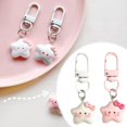 thumbnail image 2 of Five-Pointed Star Hello Kitty Keychain Sweet Cartoon Japanese Style Hanging Cute Girlfriend Gift Jewelry Hanging Jewelry, 2 of 6