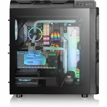 Thermaltake - Level 20 RS ARGB Mid Tower Case - Black
