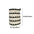 thumbnail image 3 of Laundry Basket Cheap Clothes Hamper for Bathroom Storage Hamper Toy Hamper Soft Laundry Basket with Handles Laundry Basket Dorm Compact Laundry Hamper, 40x50cm, 3 of 6