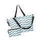 thumbnail image 5 of Bolsa de playa, bolsa de viaje, resistente a la arena, para mujer, portátil, para piscina, para vacaciones familiares, artículos esenciales, juguetes Verde, 5 of 8