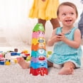 thumbnail image 4 of Juguete De Torre De Apilamiento Para Bebés, Apiladores De Fiesta De Animales Coloridos, Juguetes Para Bebés, Juego De Apilamiento De Juguetes Educativos Para Niños Methold FN005579-00, 4 of 6