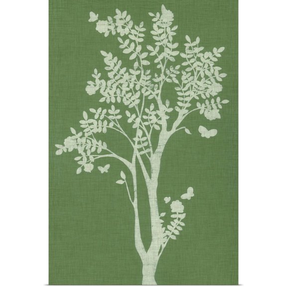 Great BIG Canvas | Rolled June Vess Poster Print entitled Tableau in Sage II