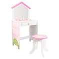 thumbnail image 2 of KidKraft Dollhouse Vanity and Stool, 2 of 2