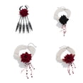 thumbnail image 3 of Wisewang -Red Pearl Necklace, Women's Adjustable In And Versatile, Durable And Clean, Oxidation-Resistant. Carnival, Theme 6642K2 01, 3 of 4