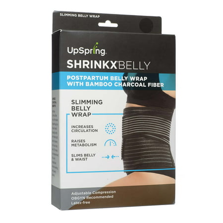 Shrinkx Belly Postpartum Belly Wrap with Bamboo Charcoal Fiber, (Best Exercise To Lose Belly Fat And Love Handles)