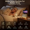 thumbnail image 5 of Sunrise Wake-Up Light Alarm Clock with White Noise Machine, 10 Soothing Sounds & Dimmable Night Light for Bedroom, Dual Alarm Ideal Gift for Adults, 5 of 7