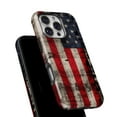 thumbnail image 6 of DesignSkinz Scratch-Resistant Hard Slim Case Compatible with iPhone 11 (Compatible with MagSafe) - American Distressed Flag Panel, 6 of 9