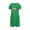 Green, variant on Censtreet Christmas Sleep Shirts for Women Short Sleeve Night Shirts for Sleeping Pullover Nightgown Soft Nightdress