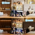 thumbnail image 4 of Juego de ladrillos de construcción FUNWHOLE Gelato Store con LED, 1948 piezas, 4 of 8