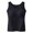 Black L, variant on Bottoming Vest 3D Cup Shape Warm Comfortable Self-Heating Thermal Top Padded Seamless Autumn Winter Base Vest