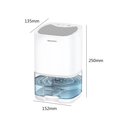 thumbnail image 3 of Deshumidificador de aire de 1000 ml absorbente de humedad portátil para el hogar (blanco británico) Likrtyny Libre de BPA, 3 of 9