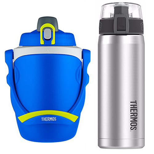 thermos 64 ounce foam insulated hydration bottle