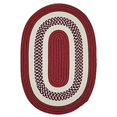thumbnail image 1 of Colonial Mills Rug FB70R096X132 8 x 11 ft. Flowers Bay Braided Rug  Patriot Red, 1 of 1
