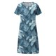 thumbnail image 3 of WILLBEST Vestidos De Mujer Vestido Casual Con Estampado Floral Para Mujer Cuello Redondo Vacaciones Uso Diario Primavera Verano Básico Cómodo Elegante Atuendo Femenino 951, 3 of 3