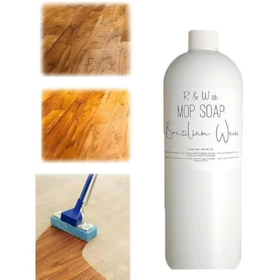 Mop Soap for Floor Cleaning, 2025 New - R&W Mop Soap Brazilian Wave, Luxury Highly Scented Floor Cleaning, Deep Cleaner, Multisurface Bathroom & Kitchen Cleaner Supplies, 120ML