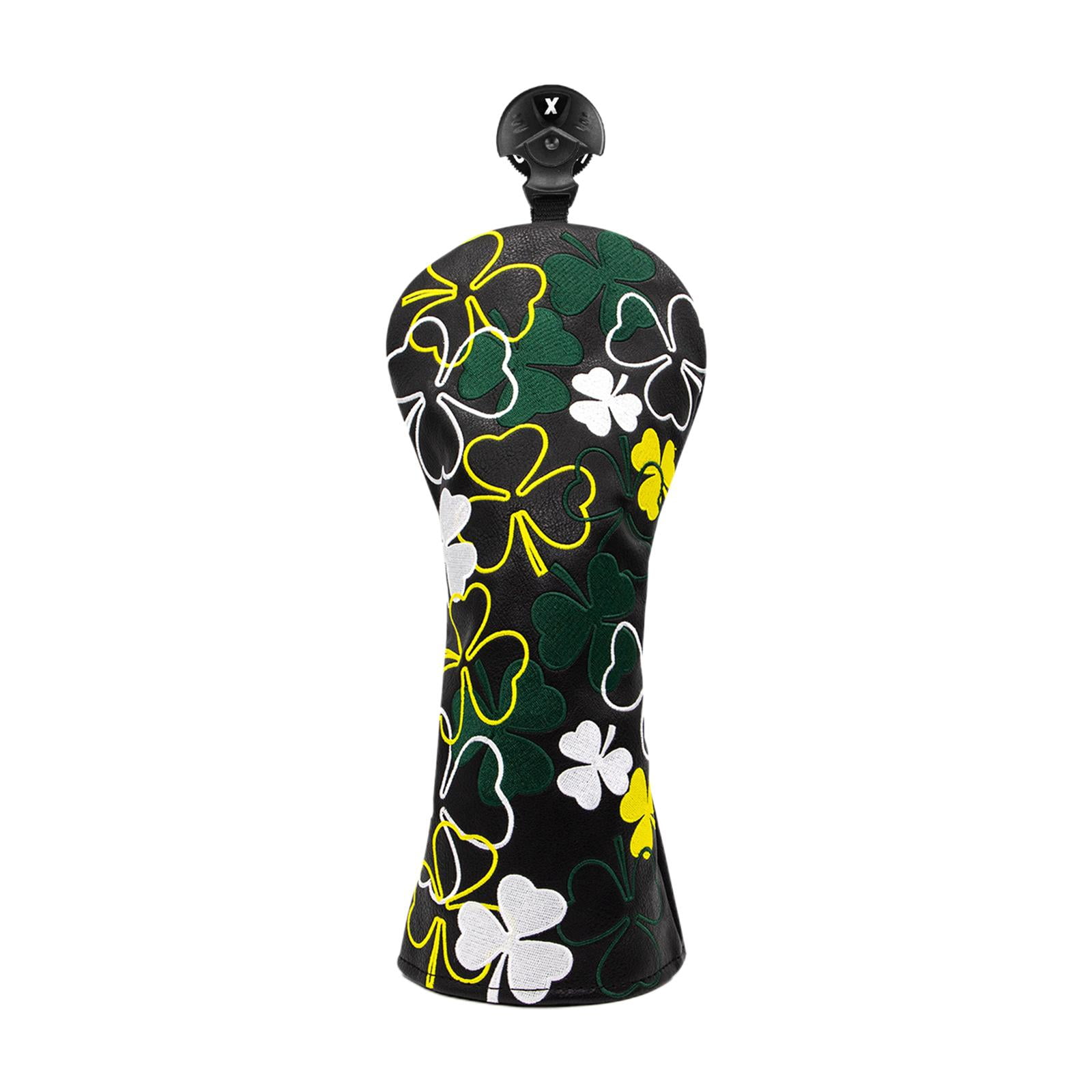 DimyFew Golf Club Head Cover Embroidered Patterned Water Resistant with Tags Hybrid Head FW