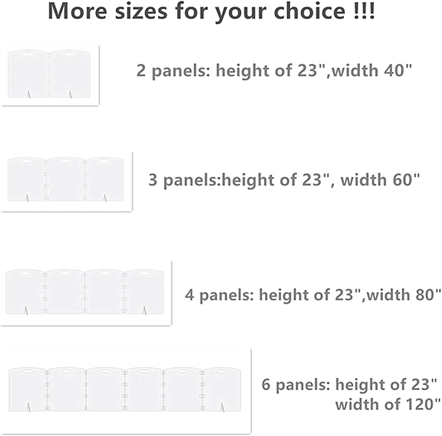 Clear freestanding Dog gate for Indoor use,Pet Gates for doorways no Drilling,Acrylic Foldable Dog gate for Stairs with Support feet (3Panel - 60''W x 23''H)