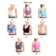 thumbnail image 3 of Qarigey Sujetador de soporte definitivo de 3 piezas, transpirable para máxima comodidad, sujetadores sin costuras, sujetador deportivo Ropa interior negro SG, 3 of 6