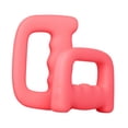 thumbnail image 2 of S SERENABLE 2 Pcs Haltères à Prise en D Ergonomiques Cardio pour Musculation Complète Poids à Main Rose Rouge 1,5 kg, 2 of 9