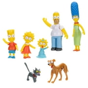 The Simpsons 2.5 inch Tall Scaled Action Figures Multipack with the Entire Simpsons Family