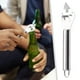 thumbnail image 1 of Abridor de botellas de acero inoxidable | Herramienta de cocina duradera con sacacorchos | Empuñadura ergonómica | Resistente a la oxidación | Compacto y ligero | Fácil de limpiar | Bar y uso, 1 of 4