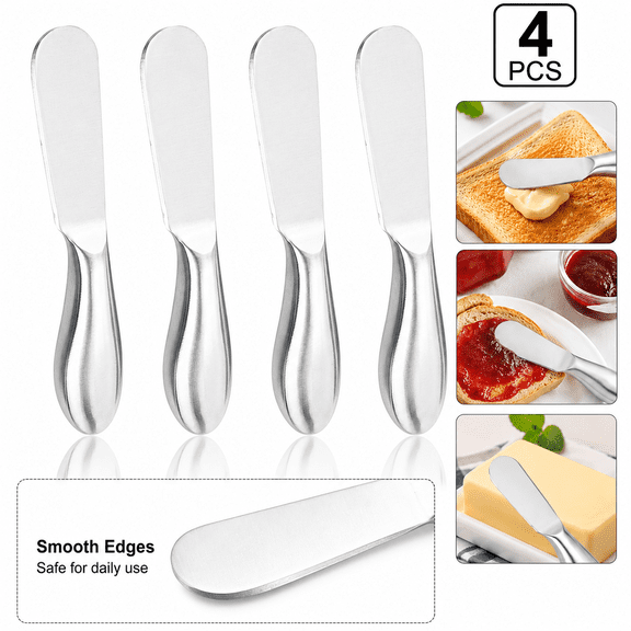 Stainless Steel Butter Knife, Butter Spreader, Butter Knives, Butter Spreader Sandwich Cream Cheese Condiment Knives