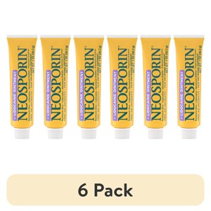 + Lidocaine Pain Relief Triple Antibiotic, 6 Pack