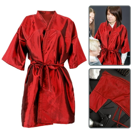 LEORX 1Pcs Barber Shop Cape Adjustable Comfortable for Salon Services